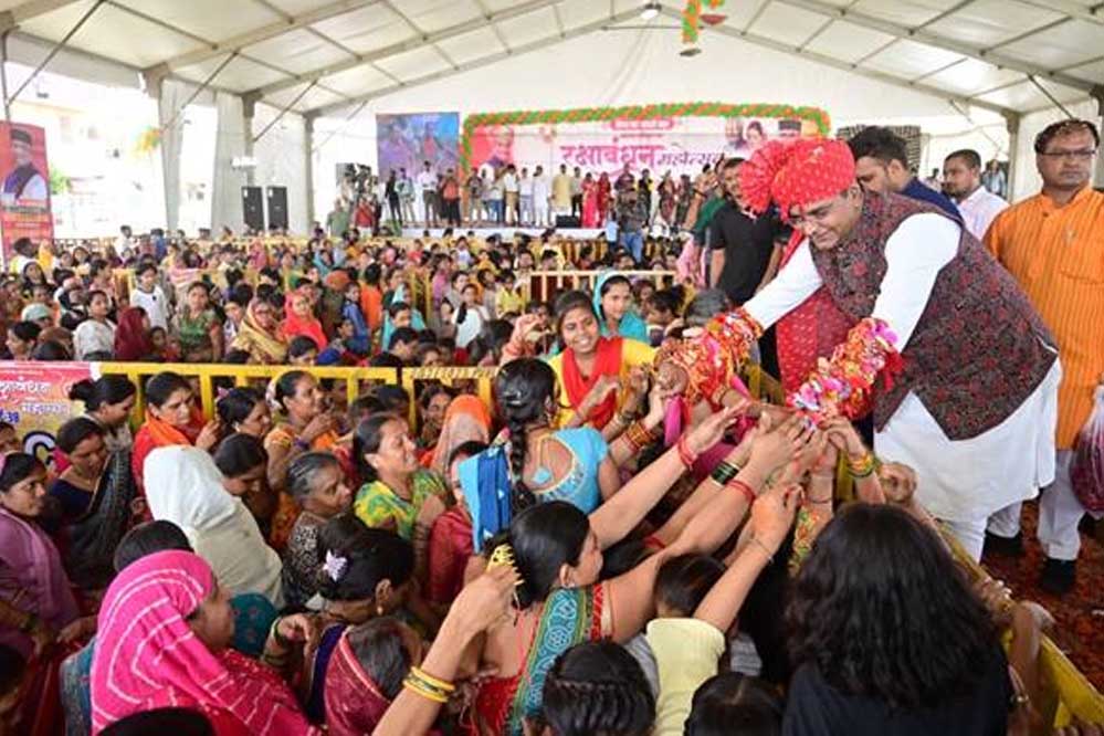 विश्व के सबसे बड़े रक्षाबंधन महोत्सव का शुभारंभ