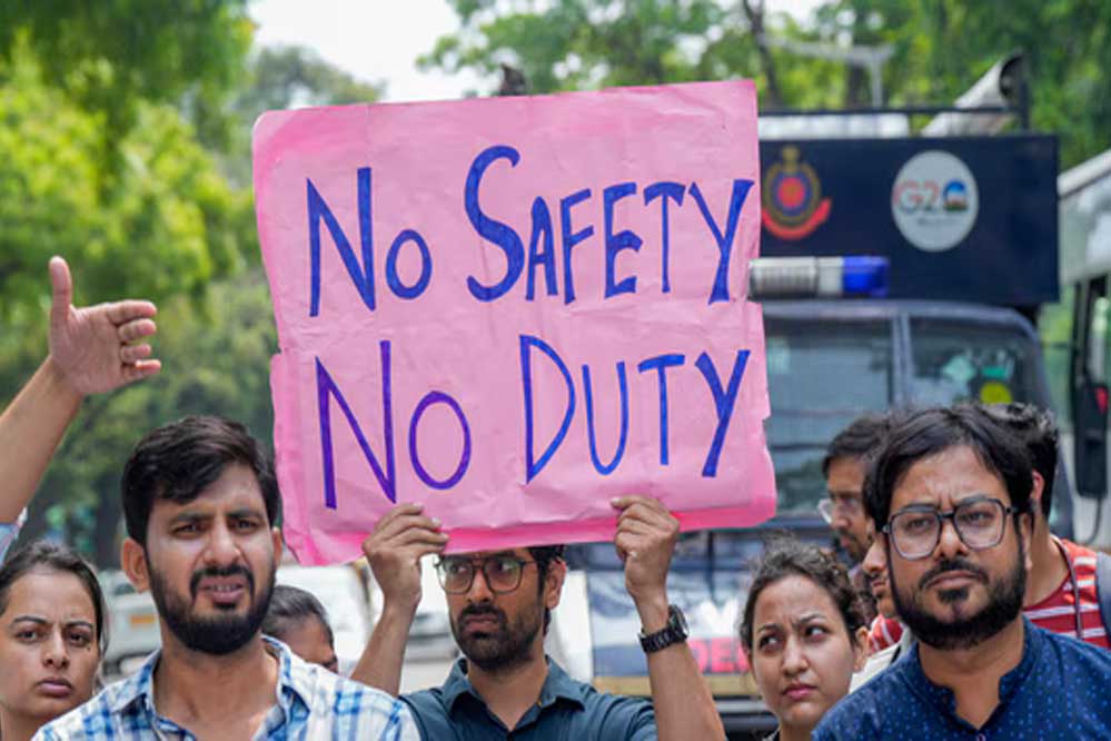 Kolkata rape-murder case : SC ने कहा – नेशनल टास्क फोर्स बनाई जाए,एक और रेप का इंतजार नहीं कर सकते