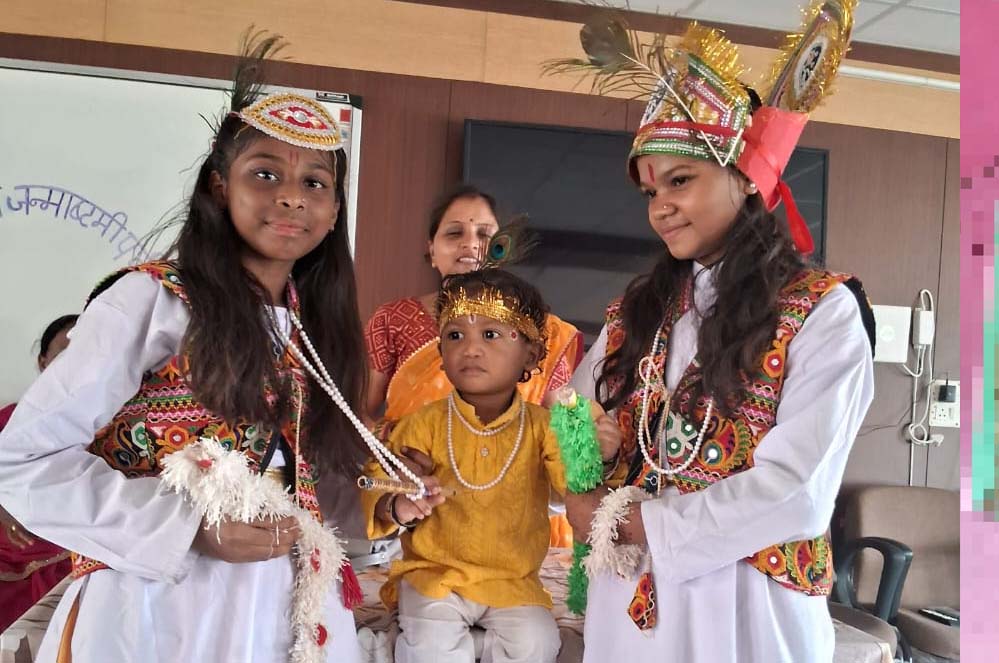 जिले में उल्लास और भक्ति मय  तरीके से  मनाया गया श्री कृष्ण पर्व