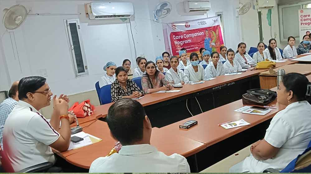 केयर कम्पेनियन प्रोग्राम के तहत एक दिवसीय प्रशिक्षण सम्पन्न