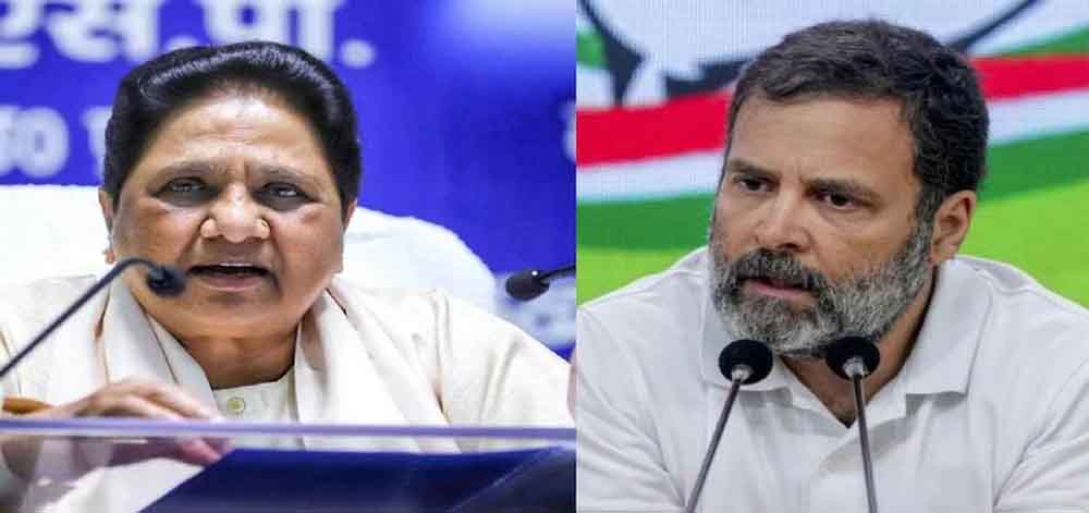 मायावती का राहुल गांधी पर पलटवार, कांग्रेस सरकार में क्‍यों नहीं करवाई जाति जनगणना