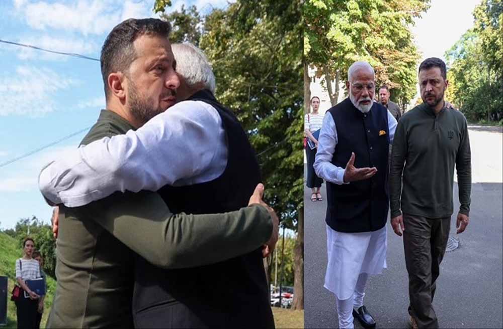 ज़ेलेंस्की ने मोदी के साथ हुई बातचीत के दौरान भारत और रूस के बीच तेल व्यापार पर ध्यान आकर्षित किया