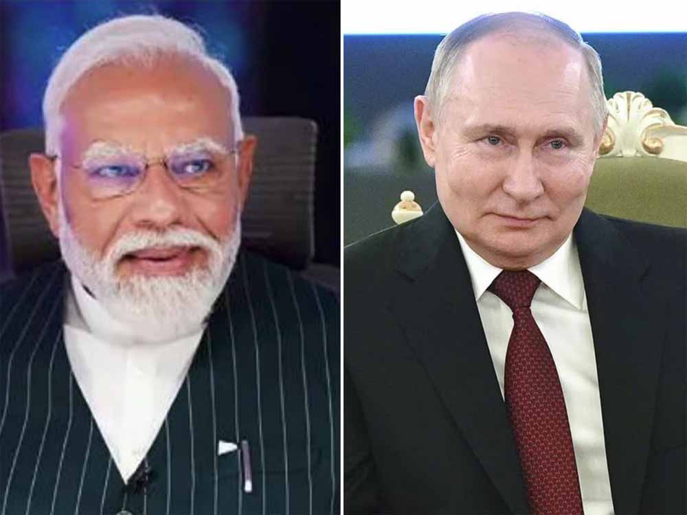 प्रधानमंत्री नरेन्द्र मोदी ने रूस के राष्ट्रपति व्लादिमीर पुतिन से फोन पर बात की, यूक्रेन यात्रा के अनुभव बताए