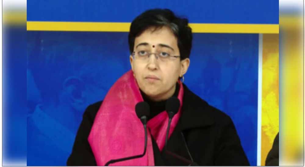 आतिशी ने भाजपा पर निशाना साधते हुए कहा- भाजपा ने तीन महीने में दो बार मुझसे मेरा आवास छीना
