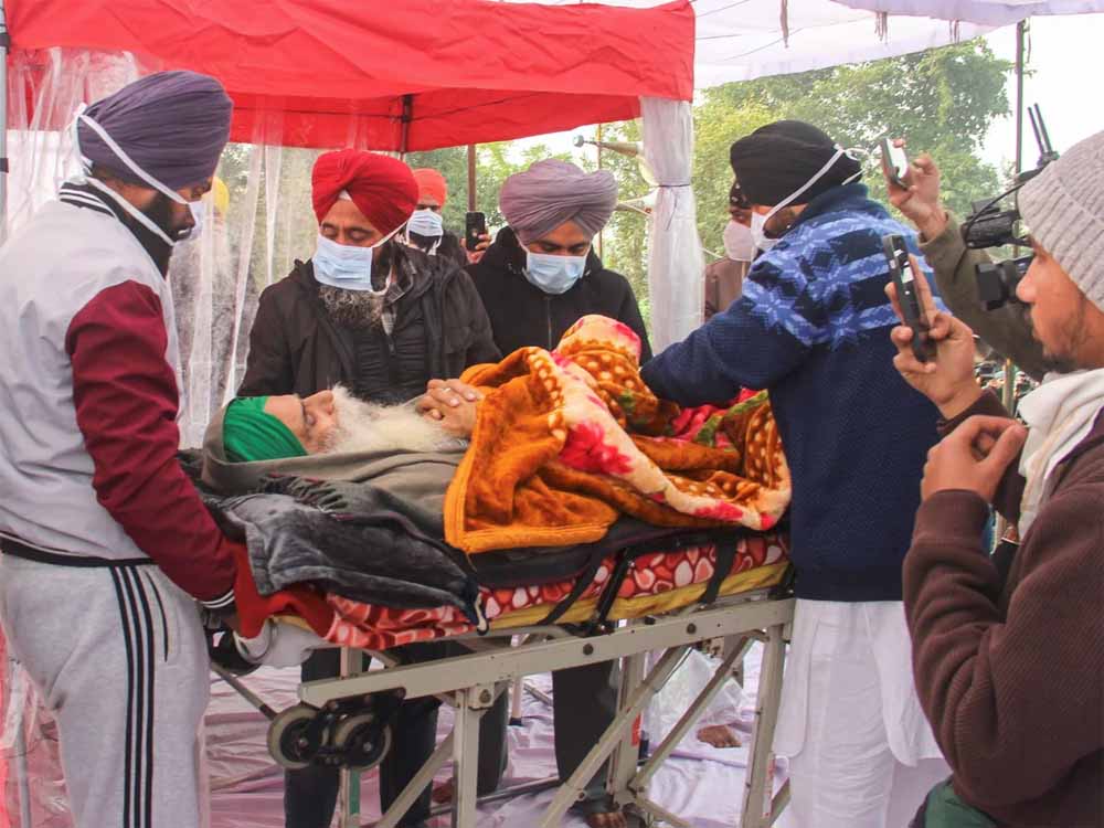 किसान आंदोलन पड़ोसी राज्य हरियाणा में जोर पकड़ता नहीं दिख रहा, पंजाब के किसानों ने निकाले टेंट