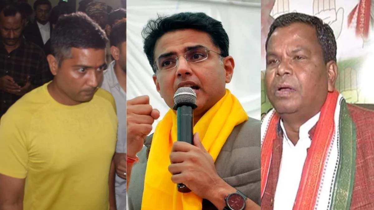 सचिन पायलट ने जेल में चैतन्य से की मुलाकात