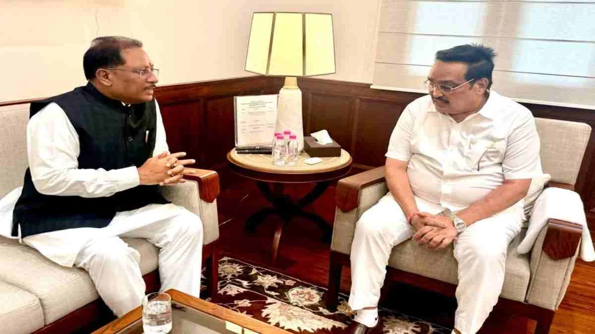 बोधघाट परियोजना पर सीएम ने की चर्चा