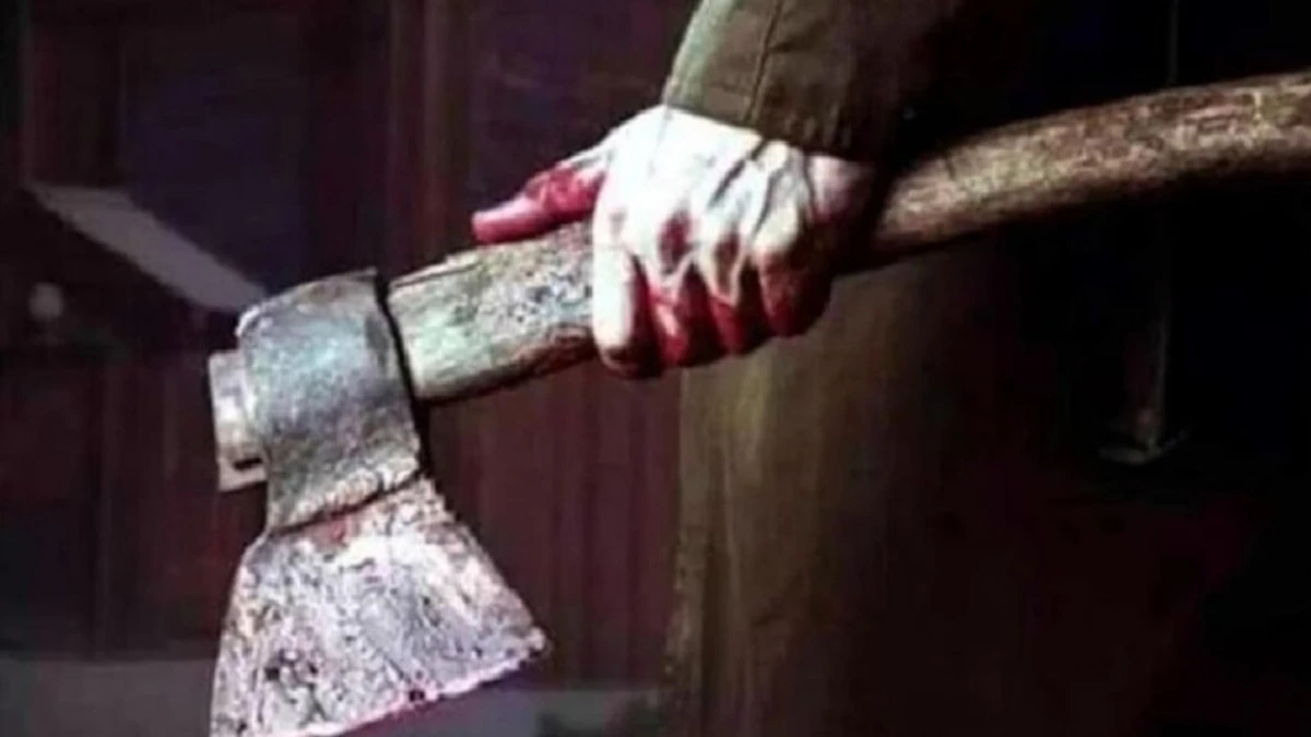 नशे में गाली दी, युवक ने कुल्हाड़ी से हत्या