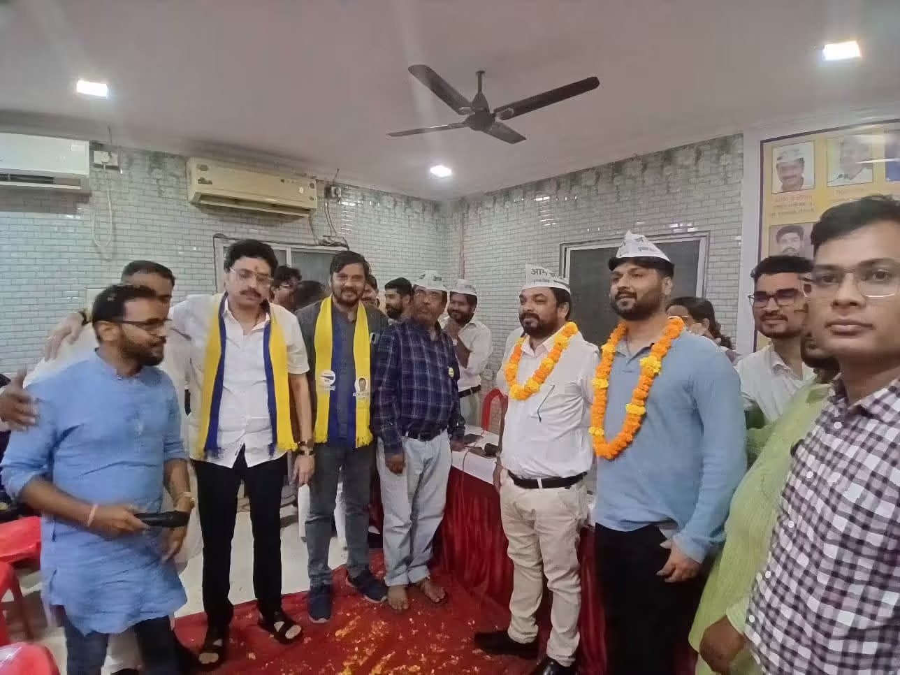 रायपुर में नवनीत नंदे संग संगठन विस्तार सफल