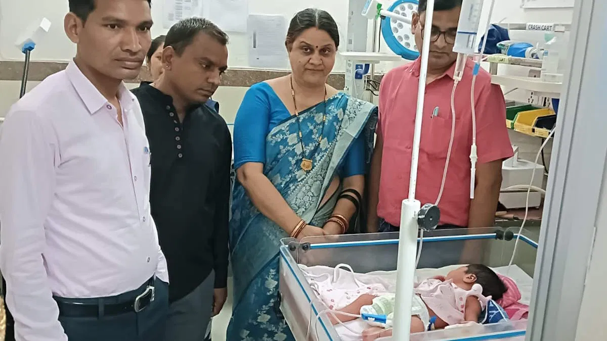 नन्हीं सांसों को सहारा : लावारिश नवजात को मिला