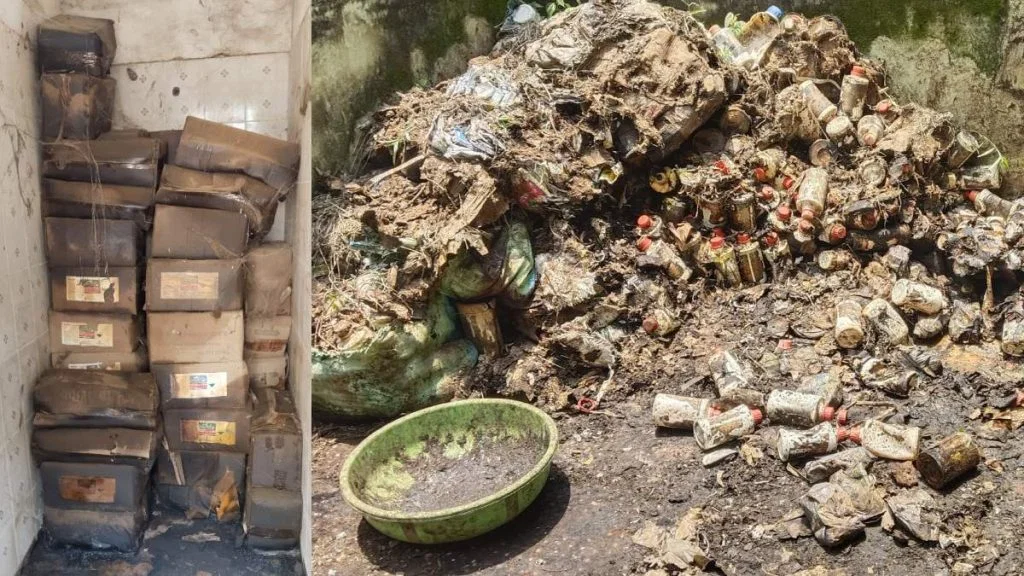 सरकारी योजना में लापरवाही, लाखों की खाद नष्ट