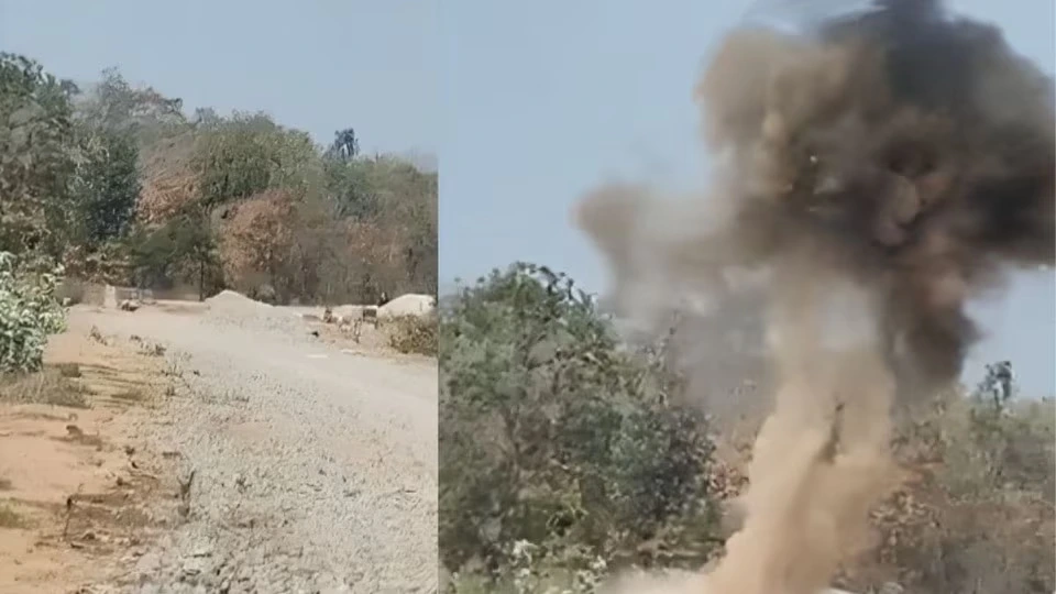 नक्सलियों के आईईडी धमाके में शहीद हुए एक जवान