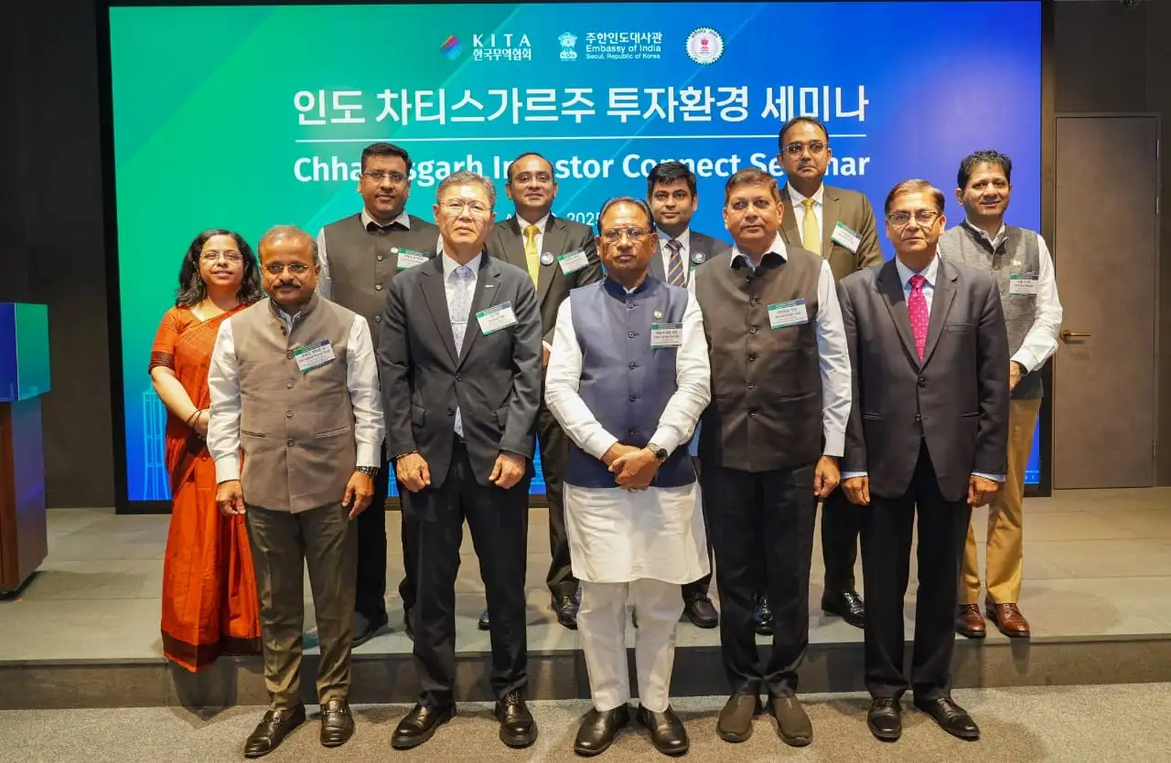 मुख्यमंत्री साय ने दक्षिणकोरिया  निवेशकों को छत्तीसगढ़ आमंत्रित किया