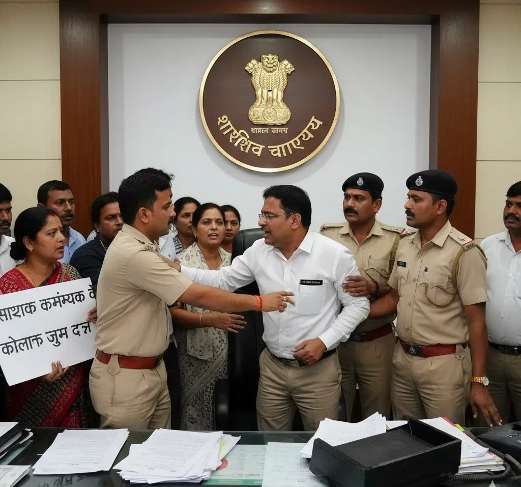 बिलासपुर शिक्षा विभाग में बाबू-समन्वयक विवाद, मामला थाने पहुँचा
