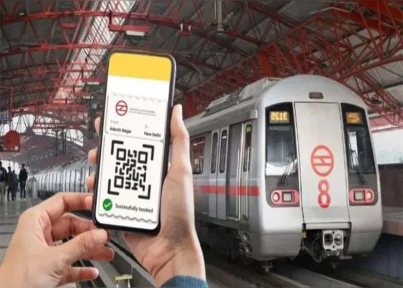 दिल्ली-नोएडा मेट्रो के लिए सिंगल QR टिकट सुविधा शुरू