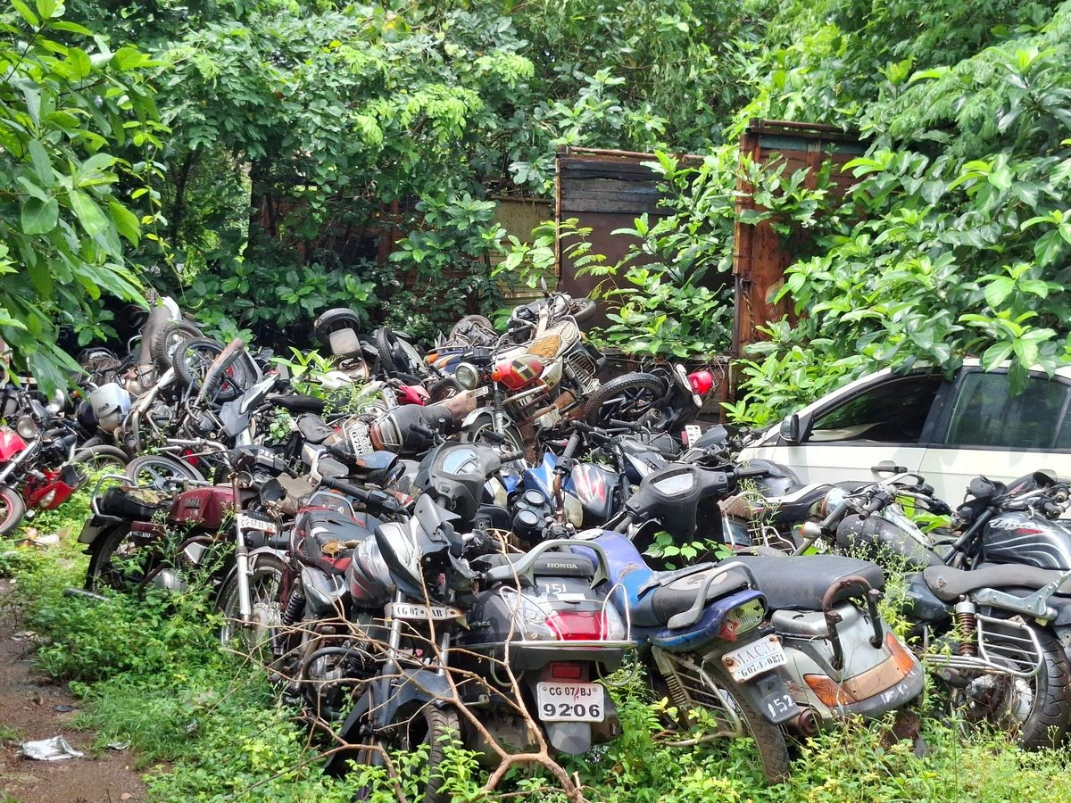 दुर्ग में होगी 1700 वाहनों की नीलामी जल्द