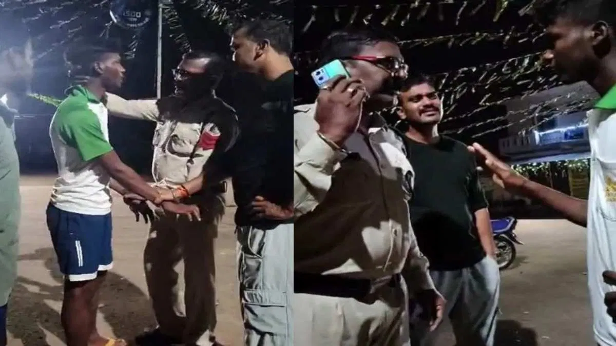 दुर्ग में भगवा झंडा विवाद, प्रशासन ने कार्रवाई की