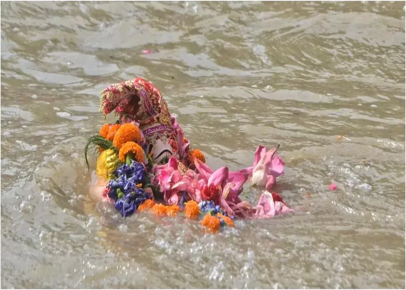 गणेश चतुर्थी-दुर्गा पूजा विसर्जन हेतु दिल्ली में 80 तालाब