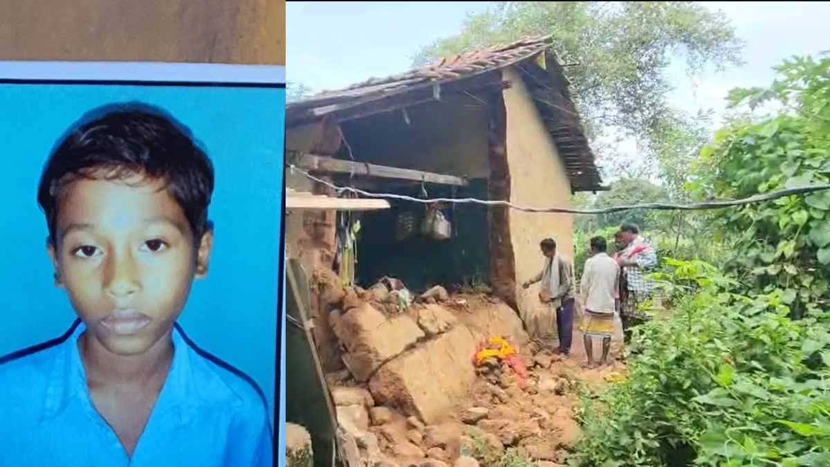 कच्चे मकान की दीवार ढही, मासूम मृत, दादी घायल