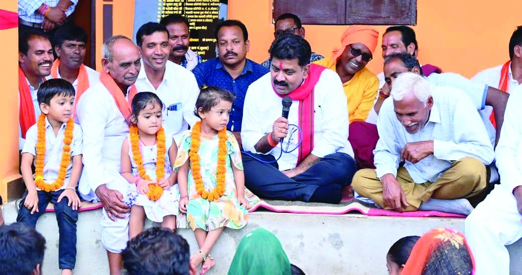 ग्राम कुरूवा में सामुदायिक भवन का लोकार्पण