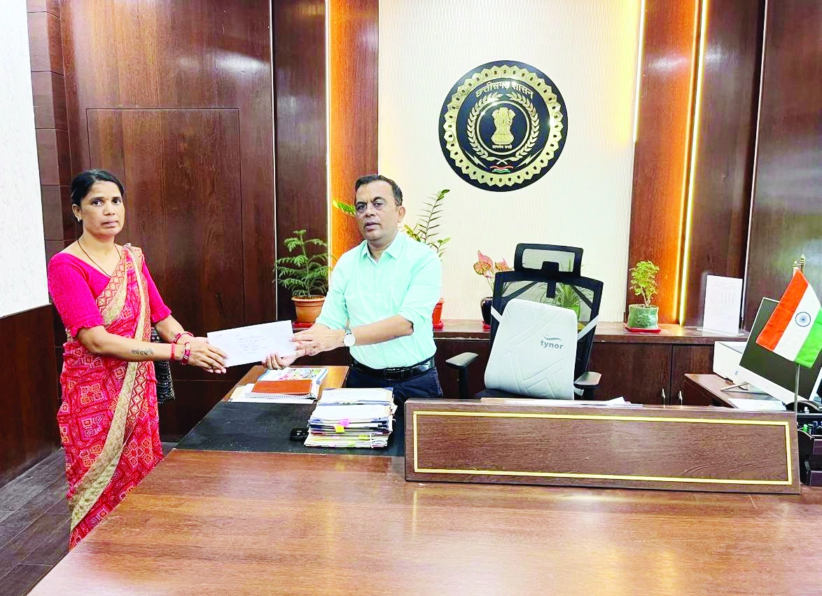 संवेदना से संबल तक: श्रीमती धर्मीन नायक को अनुकंपा