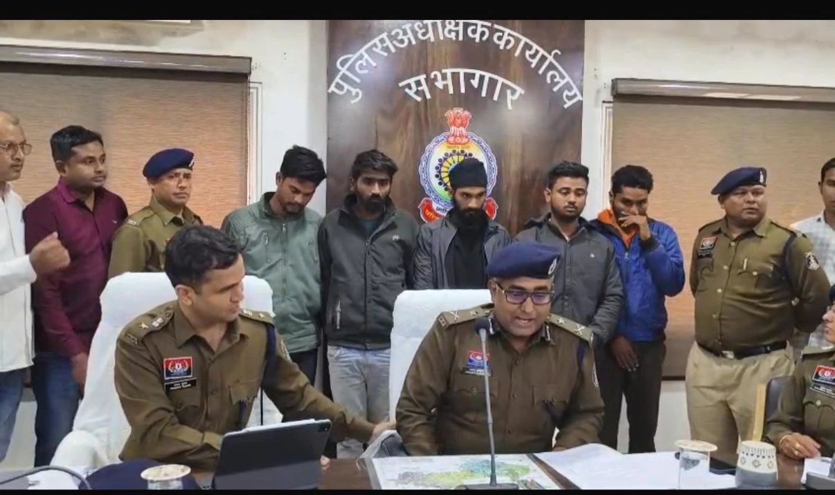 महासमुंद पुलिस ने रिश्तेदार गिरोह का भंडाफोड़