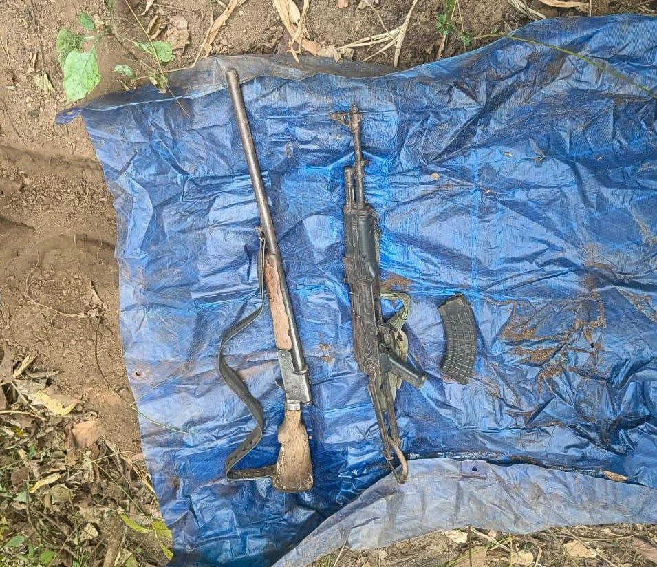 रक्शापथरा जंगल से AK-47 बरामद