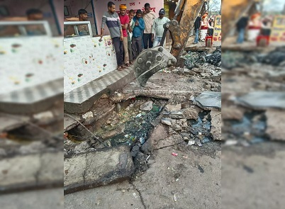 स्वच्छता शिकायत पर निगम की त्वरित कार्रवाई