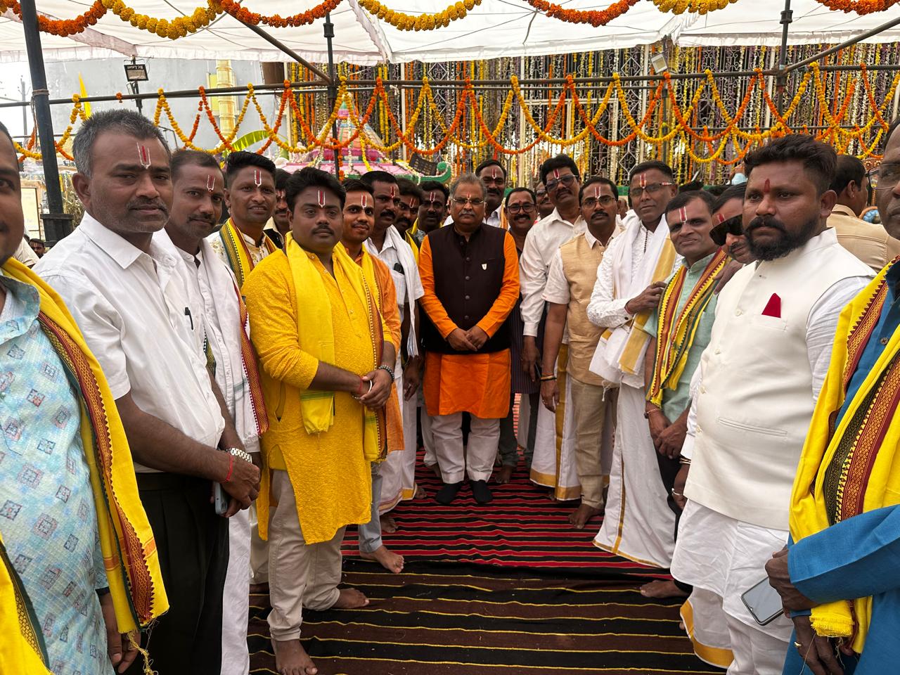 जगदलपुर बालाजी वेंकटेश्वर मंदिर की रजत जयंती हर्षोल्लास के