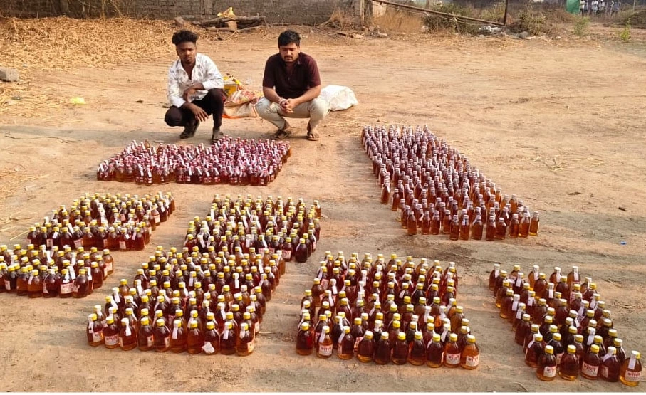 खरोरा पुलिस ने अवैध शराब गिरोह पकड़ा