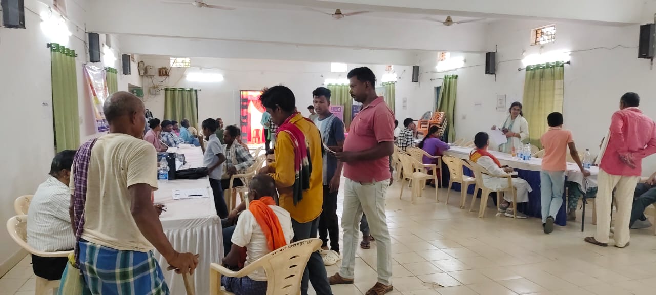 दिव्यांगजनों के लिए शिविर आयोजित