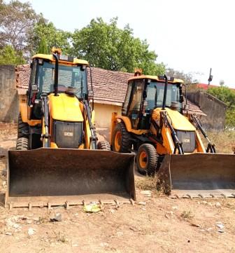 महासमुंद में अवैध खनन पर कार्रवाई, 11 वाहन जब्त