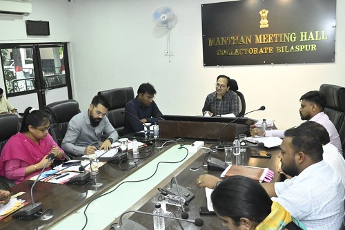 साप्ताहिक टीएल बैठक में कलेक्टर के सख्त निर्देश