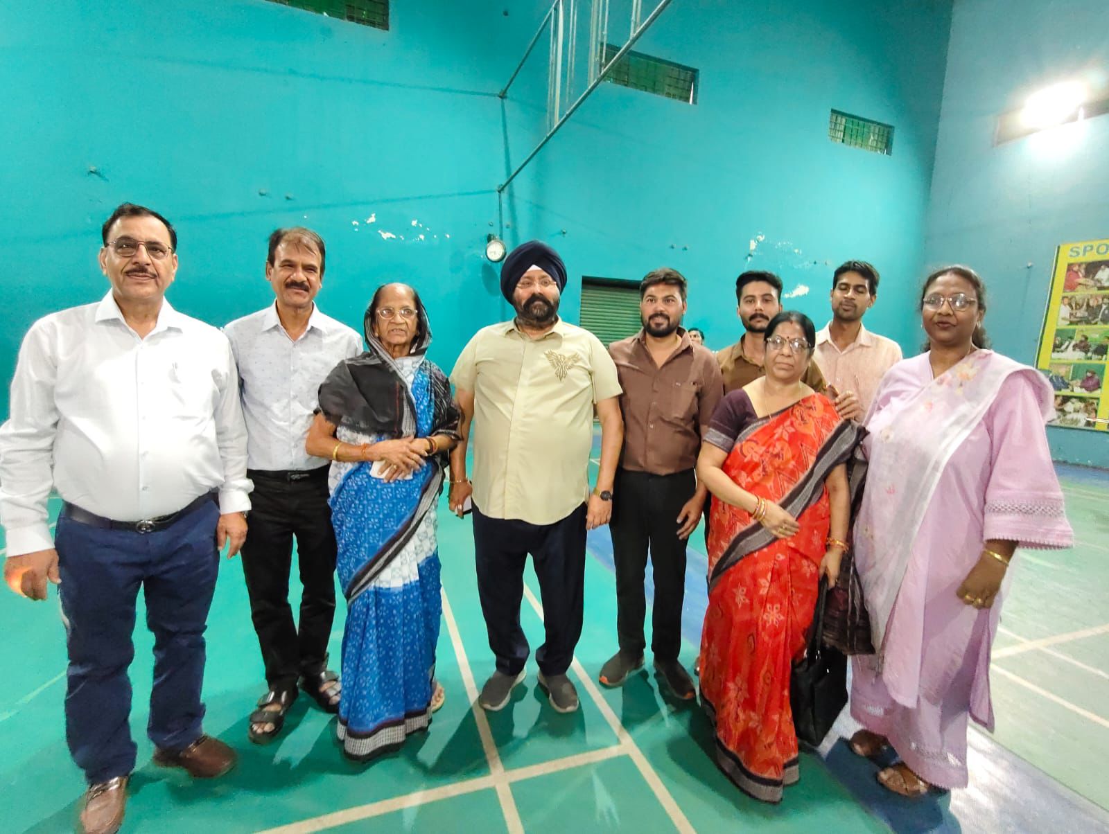 प्रेस क्लब खेल मड़ई बैडमिंटन प्रतियोगिता शुरू