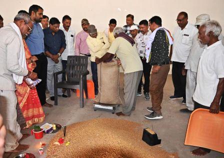 चना खरीदी में धमतरी जिला प्रदेश में अग्रणी