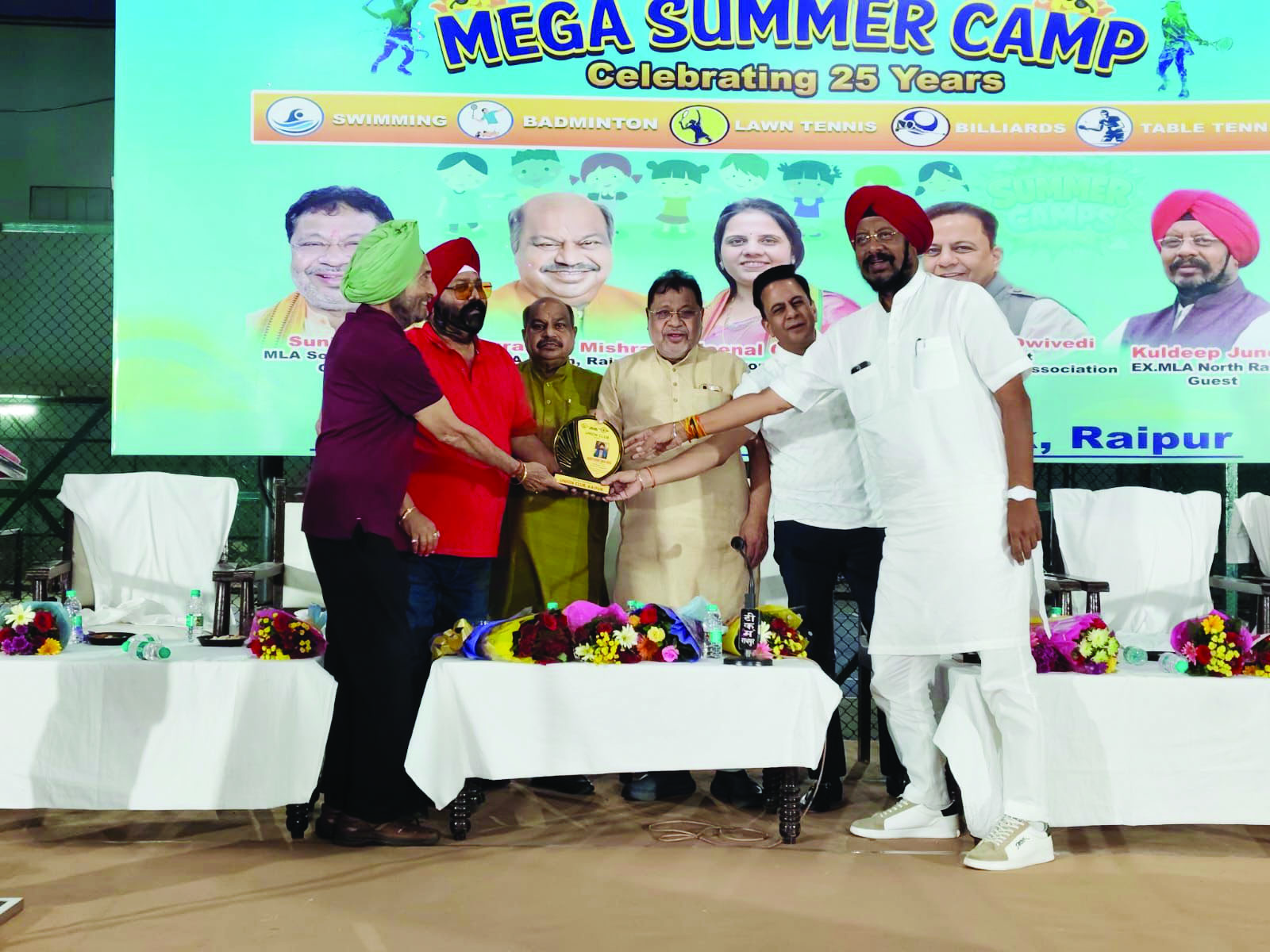 यूनियन क्लब में मेगा समर कैंप का भव्य शुभारंभ
