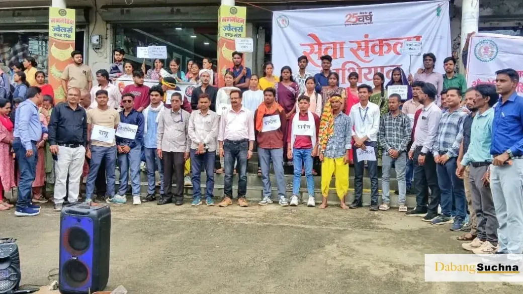 नमो सेवा गाथा के तहत विद्यार्थियों ने नुक्कड़ नाटक से दिया जनजागरूकता का संदेश