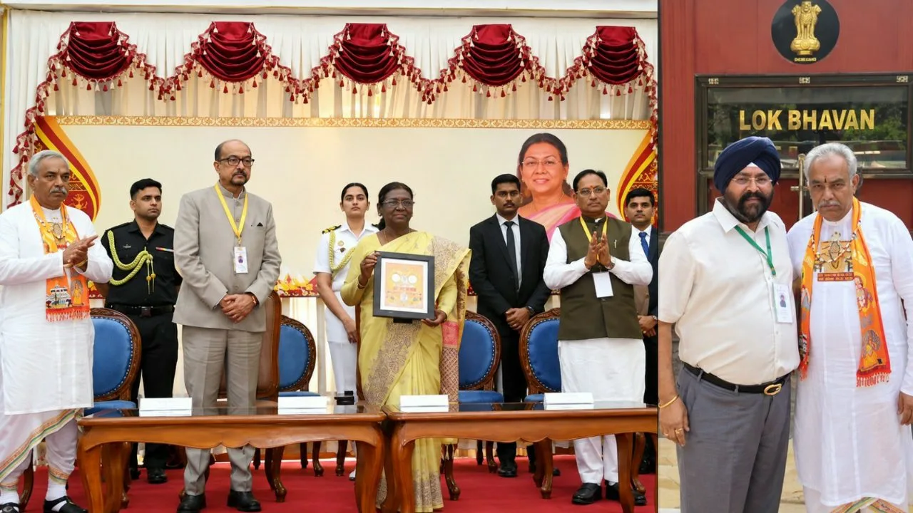 राष्ट्रपति द्रौपदी मुर्मु ने माता हासी देवी की स्मृति में जारी किया 200 रुपये का स्मारक सिक्का